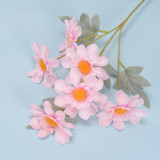 2021 For Wedding Decoration Modern Home Decoration Artificial Flowers Suppliers Simulated 6 Heads Gerbera