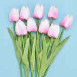 Factory Direct Sales Artificial Decorative Flowers Multicolor Flowers Decoration Simulated Tulip