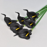 PU calla lily flower mini artificial flower wedding holding home decoration floral arrangement
