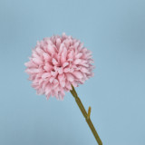 Hot Sale Silk Cloth Retro Artificial Flower Spheres Table Single Head Chrysanthemum Interior Decoration Flowers Decoration