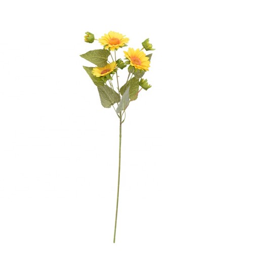 2021Wholesale Factory direct home wedding decoration 7 head bunch simulation Silk sunflower artificial flower