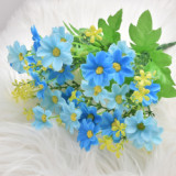 Factory Wholesale Table Top Decoration Plastic Flower Multicolor Beautiful Wedding Decoration Flowers Artificial Home