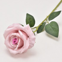 Touch flannelette rose single imitation artificial bouquet wedding silk fabric decoration manufacturers wholesale