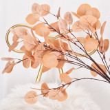 Eucalyptus wedding green plant decoration with artificial flower apple leaf branches