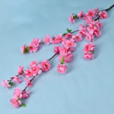 Simulation of peach blossom branches, plum blossom branches, dried flowers and plastic decorative flowers