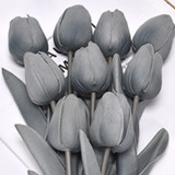 Factory Custom Cheap Wholesale wedding Artificial Flowers Decoration tulip bouquet Flowers Artificial Home Decorative