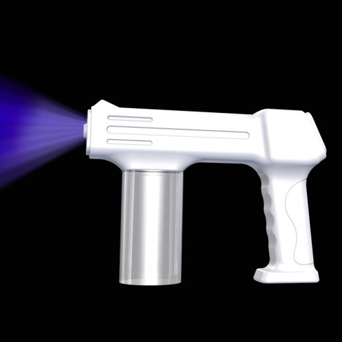 White Small Sprayer Disinfects Spray Gun Alcohol Uvlight Electric Disinfection Fog Nano