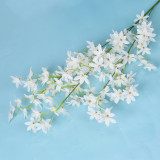 simulation flower dancing orchid silk flower artificial flower home wedding decoration soft ceiling Oncidium