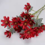 Artificial flowers 6 Saussurea involucrata hotel wedding hall renovation decoration floral home soft furnishings foreign trade f