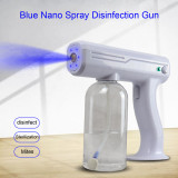 New Design 800ML Electric Ray Atomization Disinfection Blue Light Anion Atomizer Nano Spray Gun