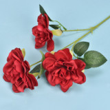 2021 Wedding Flower Wall Decorative Silk Artificial Gardenia Hot Sale Multicolor Artificial Gardenia Silk Flower