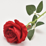 Artificial Flowers Suppliers 2021 High Quality Simulation Artificial Plants Simulated  For Home Decoration Flannel rose