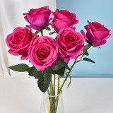 High Quality Silk Cloth Artificial Real Touch Rose Flowers For Wedding  Bouquet Outdoor Artificial Flower Rose
