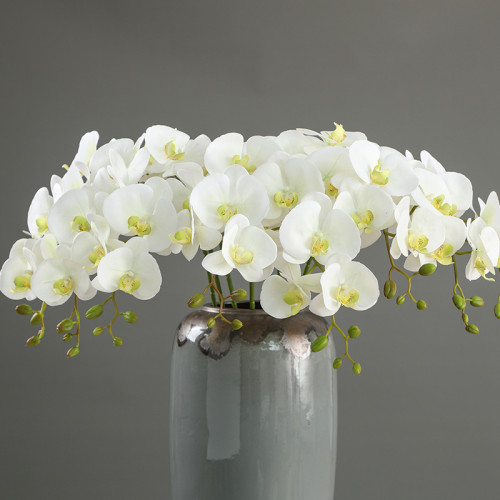 Artificial simulation of Cymbidium home wedding decoration Phalaenopsis flower arrangement accessories manufacturers