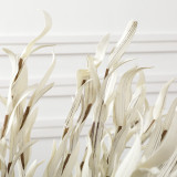 Simulated green plant willow leaf single EVA soft plastic foam artificial plant home soft installation props