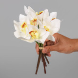 Simulated flower home decoration flower arrangement cross border 6 tie hand hybridum