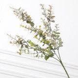 Simulation green plant eucalyptus leaf round leaf money leaf home decoration artificial