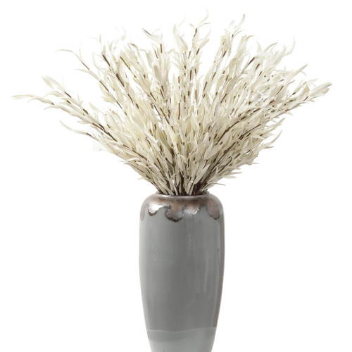 Simulated green plant willow leaf single EVA soft plastic foam artificial plant home soft installation props