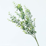 Simulation green plant eucalyptus leaf round leaf money leaf home decoration artificial