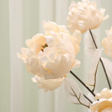 Simulation 2 head long tulip home decoration artificial flower wedding decoration home decoration props manufacturers wholesale