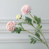 2021 Factory Wholesale Four Colors Three Head peony flowers artificial For Event decoration