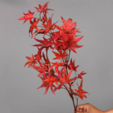 Simulation plastic handmade green planting wedding landscaping garden engineering decoration branch simulation single long maple