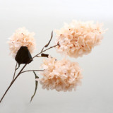 Wedding layout arch road lead flower home living room decoration simulation big branch 3 fork hydrangea