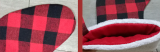 New Design Plaid Elegant Christmas Stockings