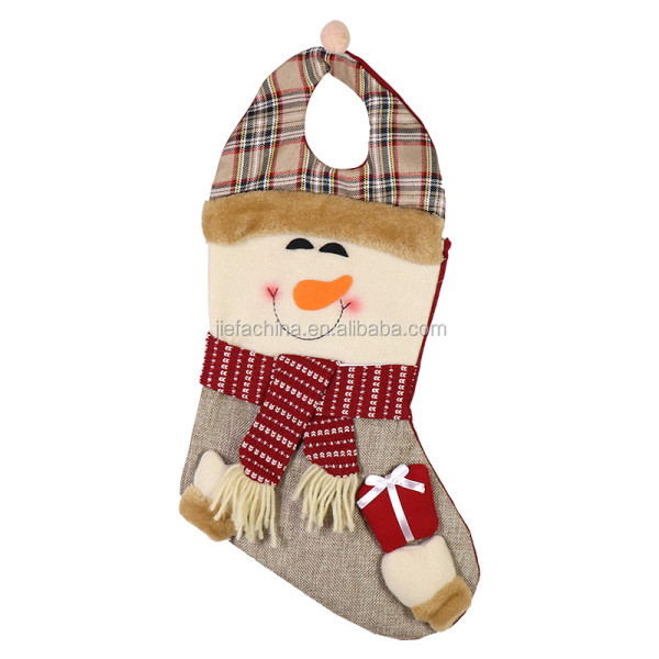 Xmas Decoration Home Party Wholesale Xmas Stocking Decoration
