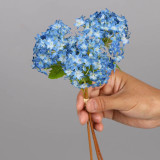 Furnishing decoration interior decoration flower design simulation hydrangea bouquet of 3 mini snowballs