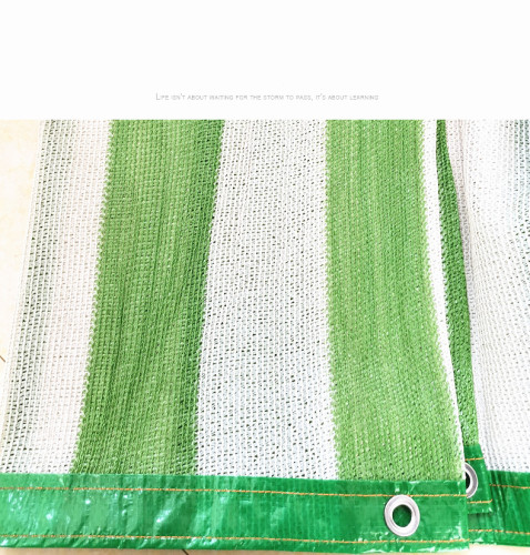 Shade Net Green And White Encrypted Thick Shading Net Balcony Courtyard Shading Net Wholesale