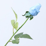 Spot Wholesale Artificial Flower Multicolor Artificial Feel Moisturizing Rose Decoration For Wedding