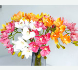 Artificial simulation of Cymbidium home wedding decoration Phalaenopsis flower arrangement accessories manufacturers