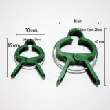 Garden Plastic  Spring  Plant Flower Support Clips