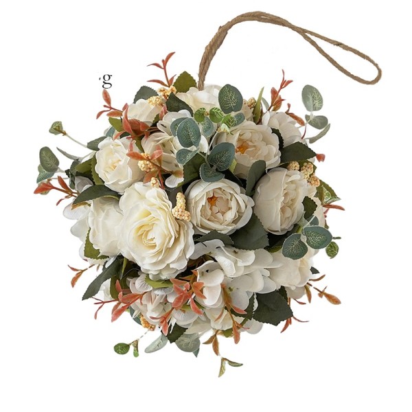Simulation Hydrangea peony flower ball wedding indoor and outdoor decoration shopping mall photography artificial silk flower