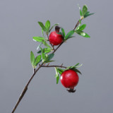 Simulated pomegranate fruit home decoration artificial flower photography props model room ornaments manufacturers wholesale