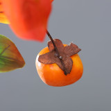 Simulated berries with cream hanging hanging persimmon home decoration plant fruit branch foam manufacturers wholesale