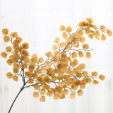 Wedding wedding party festival decoration green plant artificial plant shell leaf