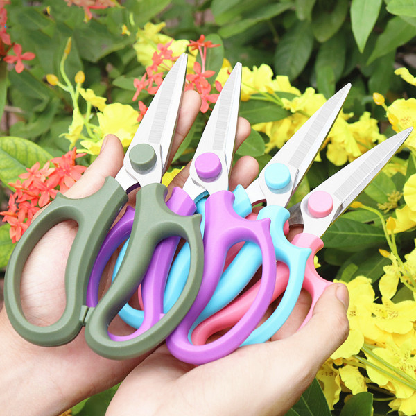 Floral Scissors Pruning, Grafting Growing Flowers Stainless Steel Gardening Tools