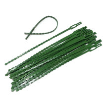 30 Pcs Fishbone Spur Green Landscape Reusable Garden Plastic Plant Belt Ties Garden Fishbone Band Tools