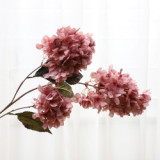 Wedding layout arch road lead flower home living room decoration simulation big branch 3 fork hydrangea
