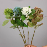 With fruit false leaves home furnishings green plant simulation succulent coral fruit