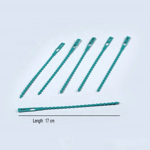Green  Adjustable Garden Plant Plastic Twist Ties, Cable Ties