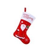 Decoration Cute Snowman Reindeer Colorful Christmas Stockings