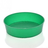 New Plastic Garden Soil Sieve Riddle Green For Composy Soil Stone Mesh Gardening Tool