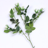 Simulated 9 head small rose home decoration placed flowers wedding decoration