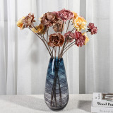 Decorative  flower wedding flower arrangement road lead flower home decoration bouquet of 3 withered peony