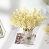 Small fresh  palm rice wheat flower bouquet plastic flower arrangement dried flower photography props