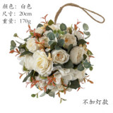 Simulation Hydrangea peony flower ball wedding indoor and outdoor decoration shopping mall photography artificial silk flower