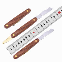 Garden Prunning Knives Nursey Grafting Tool Good Quality Grafting Knife Wooden Handle Grafting Knives Garden